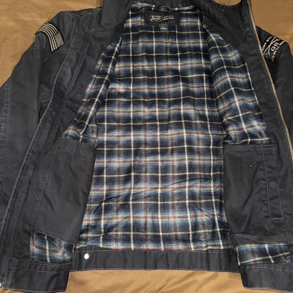 Grunt Style Black Military Field Jacket - Picture 3 of 10
